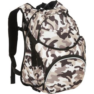 Obersee Munich School Backpack With Detachable Lunch Cooler   Camo