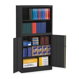 Bookcase Storage Cabinet, Black