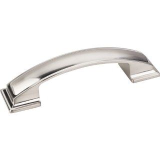Jeffrey Alexander 435 96SN Annadale Collection 3 3/4 Inch (96mm) Center Arch Cabinet Pull, Satin Nickel   Cabinet And Furniture Knobs