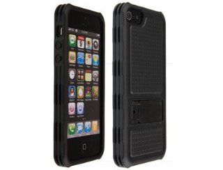 Jolt Case Black Hybrid Phone Protector Cover with Kickstand for Apple iPhone 5 Cell Phones & Accessories
