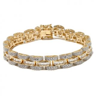 Victoria Wieck Absolute™ Pavé and Baguette Panther Link Bracelet