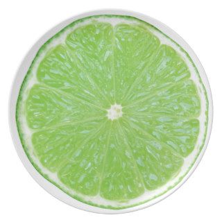 Lime slice plate