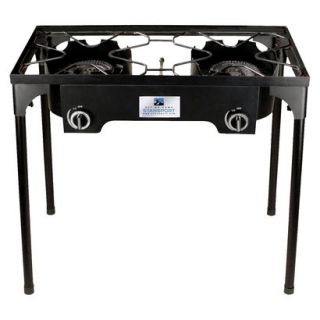 Stansport 2 Burner Cast Iron Stove with Stand  