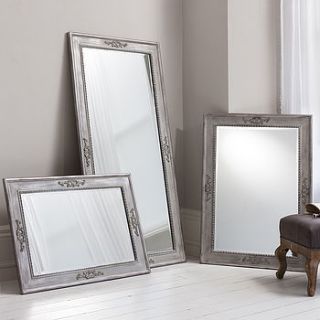 decorative vintage grey mirrors by primrose & plum