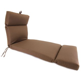 Jordan Manufacturing Sparkle Coffee Sparkle Coffee Patio Chaise Lounge Cushion