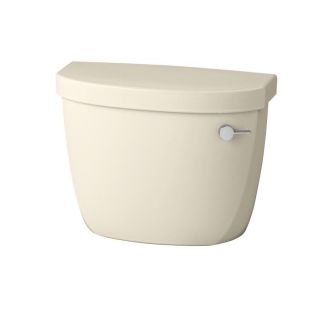KOHLER Cimarron Almond 1.28 GPF (4.85 LPF) 12 in Rough In Single Flush High Efficiency Toilet Tank