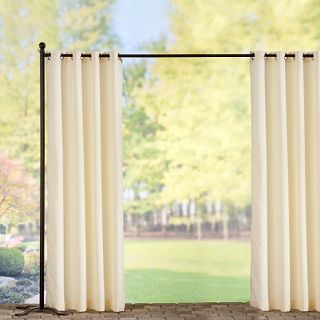 Improvements Improvements Outdoor Grommet Curtain   50" x 84"