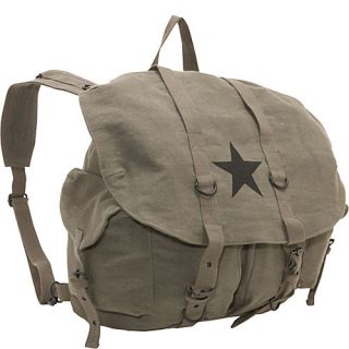 Rothco Vintage Canvas Backpack w/ Star