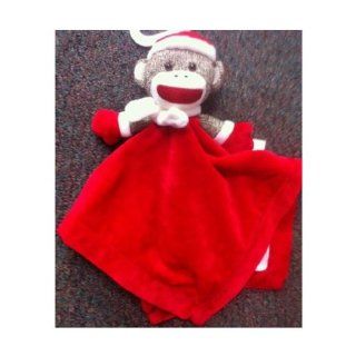 Baby Starters Holiday Monkey Newborn Security Nunu Blanket Suggle Buddy  Nursery Blankets  Baby