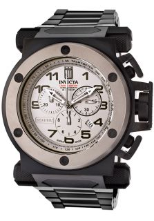 Invicta 14515BWB  Watches,Mens Jason Taylor Chronograph Gray Dial Black Ion Plated Stainless Steel, Chronograph Invicta Quartz Watches