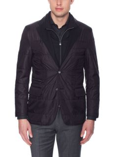 Button Front Weatherproof Jacket by Corneliani