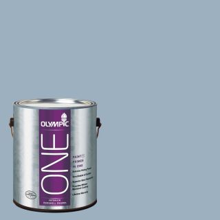 Olympic One 124 fl oz Interior Eggshell Sterling Silver Latex Base Paint and Primer in One with Mildew Resistant Finish