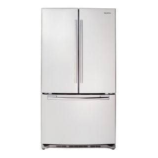 Samsung 29 cu ft French Door Refrigerator with Single Ice Maker (White) ENERGY STAR