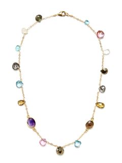Semi Precious Stone Collar Necklace by Mary Louise Designs