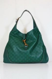 Gucci Handbags Green Guccissima Leather 153693 Clothing
