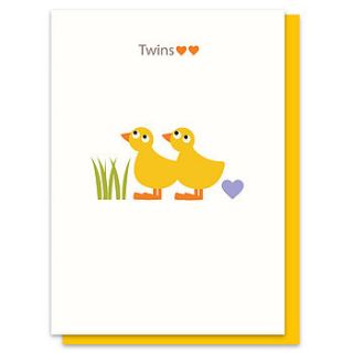 doris and dolly twins card by olive&moss