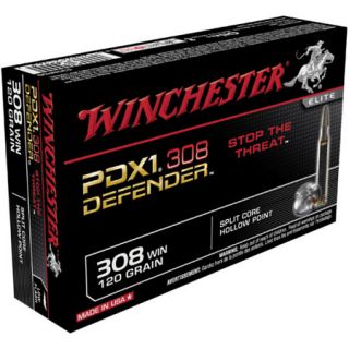 Winchester PDX1 Defender Ammo .308 Win 120 Gr. PHP 614293