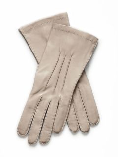 Short Leather Glove by Maison Fabre