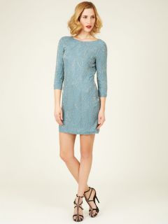 Silk Andres Beaded Dress by What Goes Around Comes Around