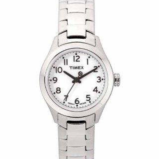 Timex Women's T2M447 T Series Silver Tone Stainless Steel Bracelet Watch Watches