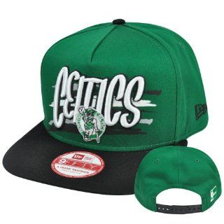 New Era 9Fifty 950 NBA Boston Celtics NE Pinna Snapback Hat Cap A Frame S/M  Sports Fan Baseball Caps  Sports & Outdoors