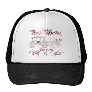 Royal Glass Coach Commemorate the Royal Wedding Trucker Hat