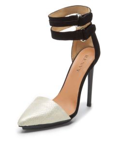 Cassidy Ankle Strap Two Piece Pump by Renvy