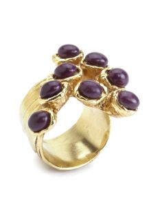 Yves Saint Laurent Y164Q 8035 MAGEN 7  Jewelry,Magenta Arty Dots Enamel Ring, Fine Jewelry Yves Saint Laurent Rings Jewelry