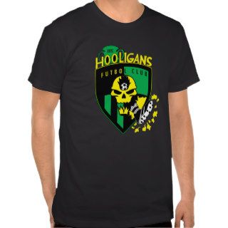 Hooligans FC Black Jersey T Shirt
