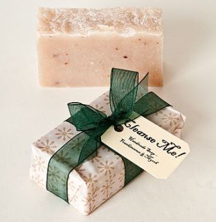 frankincense and myrrh handmade soap by apply me