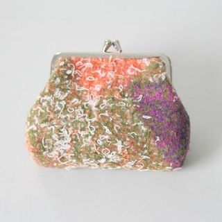 art collection triangle purse by liz clay