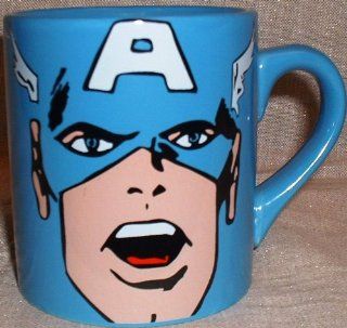 Marvel Comics CAPTAIN AMERICA 14 oz Ceramic Coffee MUG  