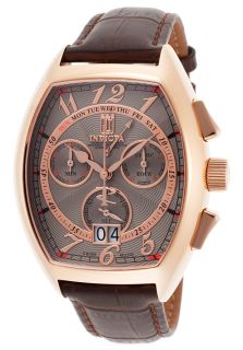 Invicta 14696BWB  Watches,Jason Taylor Chronograph Brown Genuine Leather, Casual Invicta Quartz Watches