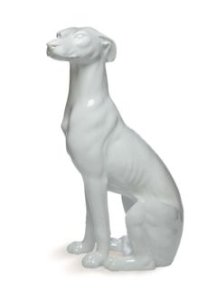 Greyhound Statue by Vellum