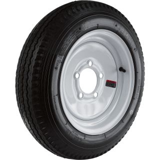 5-Hole High Speed Standard Rim Design Trailer Tire Assembly — 20.5 x 4.80 x 12  12in. High Speed Trailer Tires   Wheels