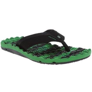 Volcom Modtech Drain Sandals Green