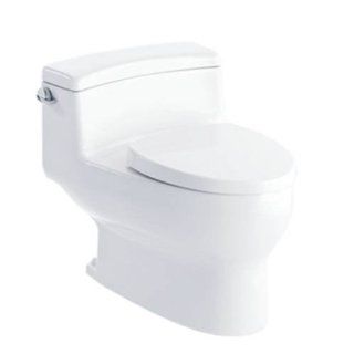 Inax NC440SUS Napa High Efficiency Single Flush One Piece Toilet in Pure White NC440SUS  