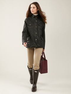 Cotton Waxed Field Jacket by Hunter Boot
