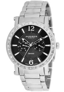 Akribos XXIV AK465SS  Watches,Mens Mother of Pearl Swiss Chronograph, Luxury Akribos XXIV Quartz Watches