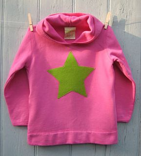 hoodie with star by kushdi for kids