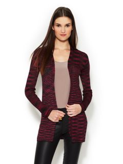 Printed Open Front Cardigan by M Missoni