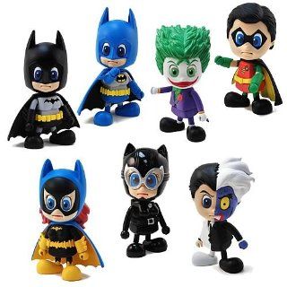 Batman Mini Cosbaby Set of 8 Figures Toys & Games