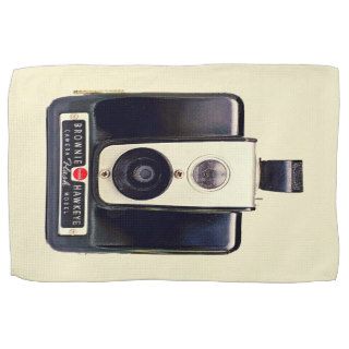 Kodak brownie camera hand towels