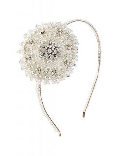 greta jewelled side headdress by euphoria couture