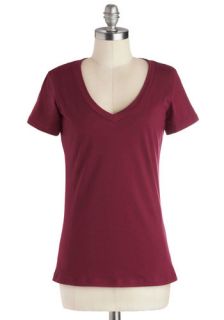 Tee Spirit in Red  Mod Retro Vintage Short Sleeve Shirts