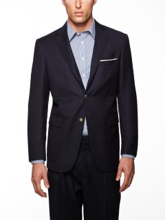 Solid Wool Sportcoat by Hart Schaffner Marx