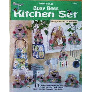 Busy Bees Kitchen Set, Plastic Canvas (Needlecraft Shop #842333) Sheri Lautenschlager Books