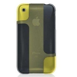 Belkin F8Z455tt038 BodyGuard Hue Case Fits Apple iPhone 3G/ 3GS  Yellow/Light Graphite Cell Phones & Accessories