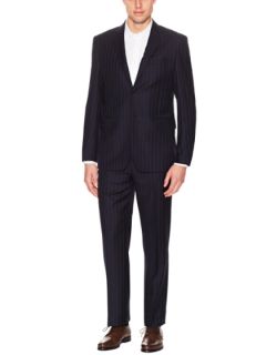 Super 120s Double Pinstripe Suit by Yves Saint Laurent