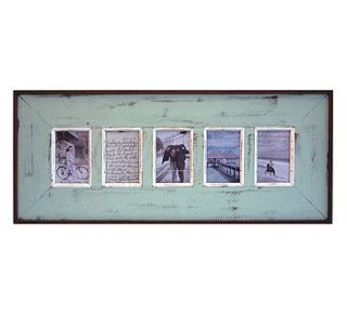 wooden multi photo frame by redpaperstar